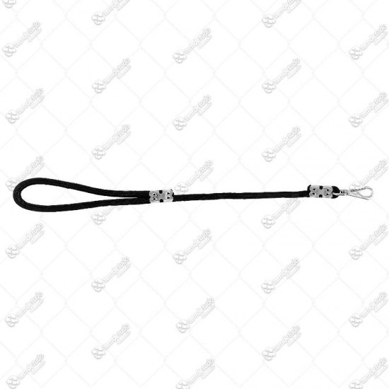 GUIA CORDA 6MM X 1MT MOSQ PRETA LISA