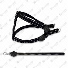 19683 - PEITORAL AMERICANO BORRACHINHA PR/BR N1