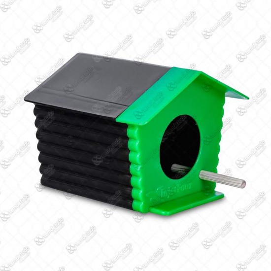 CASINHA PASSARINHO AR LIVRE PRETO/VERDE 