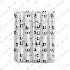 19706 - CORTINA BOX BANHEIRO 1,80X1,80MT SORTIDA