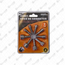 10192 - JG SOQUETE C/9 5MM A 13MM