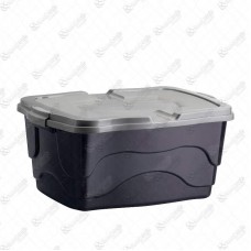 19867 - CAIXA MULTI USO 30LT BLACK STELL