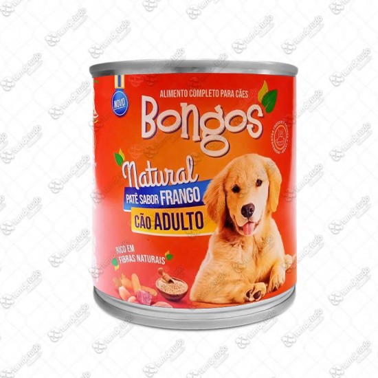PATE ENLATADO CAO BONGOS FRANGO 280G