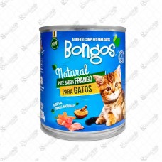 11019 - PATE ENLATADO GATO BONGOS FRANGO 280G