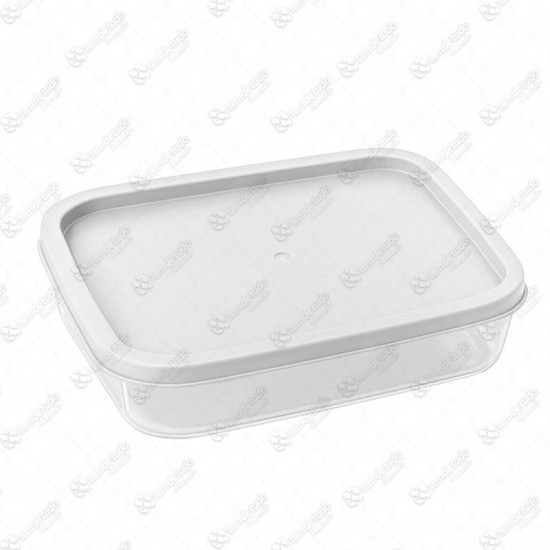 POTE NEWLIFE QUADRADO TRANSPARENTE 1,6LT