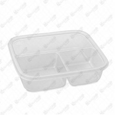 19957 - POTE NEWLIFE QUADRADO C/DIV TRANSP 1,6LT