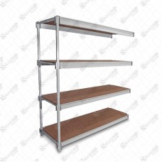 11474 - PRATELEIRA PRATIC 4 DIV CONTINUAC BRANCO