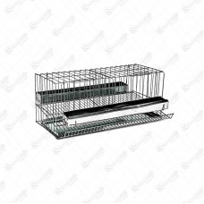 3471 - GAIOLA CODORNA 6 AVES