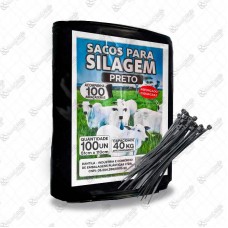 20058 - SACO SILAGEM 51X110 40KG 100UN PTO C/ABR