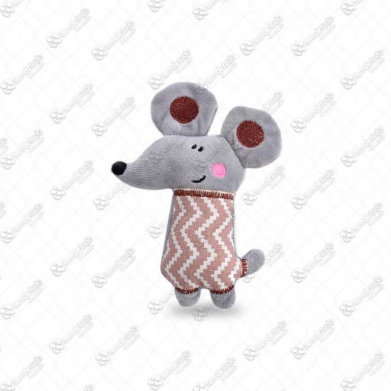 BRINQUEDO PELUCIA RATINHO C/CATNIP