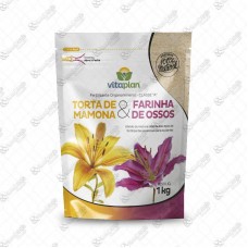 20634 - FERT TORTA DE MAMONA+FARINHA DE OSSO 1KG