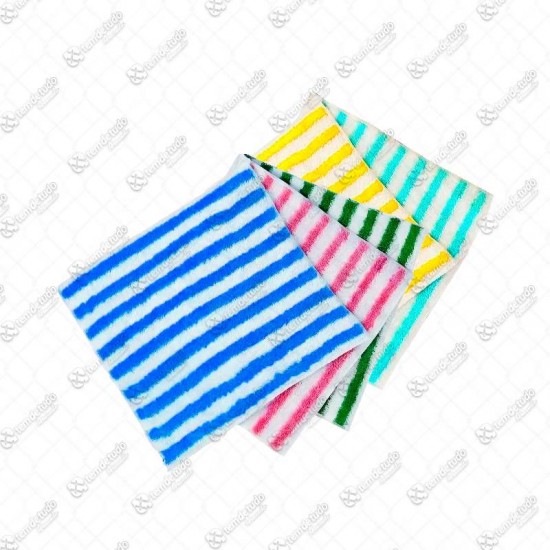 KIT C/5 PANOS MICROFIBRA P/ LIMPEZA