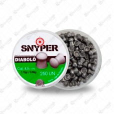 5512 - CHUMBINHO DIABOLO SNYPER 4,5MM C/250