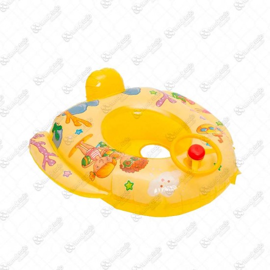 BOIA INFANTIL INFLAVEL BOTE COM VOLANTE