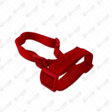 20928 - FOCINHEIRA ARTICULADA NYLON VERMELHA