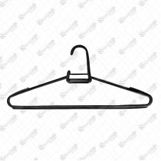 4809 - CABIDE PLASTICO PRETO C/5