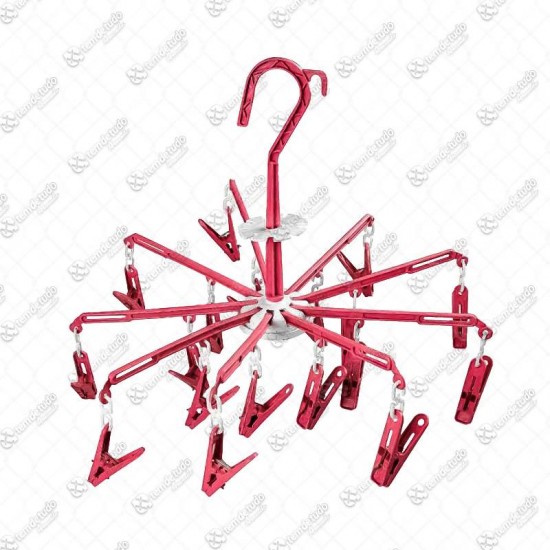 MINI VARAL REDONDO C/18 PRENDEDORES