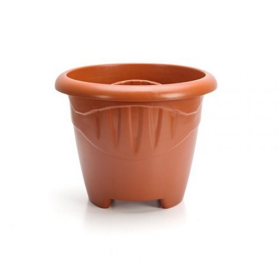 VASO PLAST RED TERRA COTA G 9LT