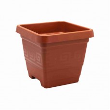 6478 - VASO PLAST QUAD TERRACOTA EG 29LT