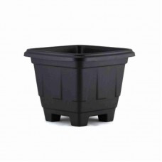 6565 - VASO PLAST QUAD PRETO N0