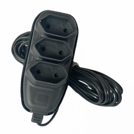 EXTENSAO 10MTS 2P MEGA PLU